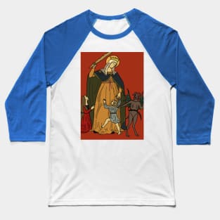 Our Lady Exterminatrix of Heresies Baseball T-Shirt